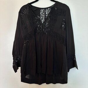 Rebecca Taylor Lace Blouse Size 0